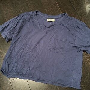 Blue boxy t shirt
